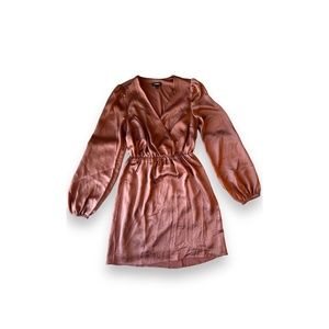 Cocktail Party Satin Mini Dress